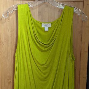 LOFT Dress-Chartreuse